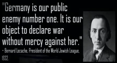 Germany is our public enemy number one. It is our object to declare war without mercy against her.