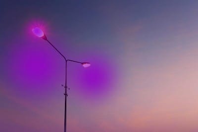 Proof of Weaponized Purple Street Lights to Track & Kill Unvaccinated!!! - Watch