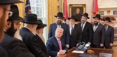 rabbis meeting with Trump