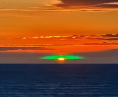 Red sky in Anvil Island, Canada, May 2025