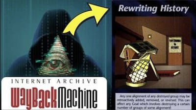 REWRITING HISTORY! Internet Archive 'Way Back Machine' hacked! who would have a motive to do that? - Watch