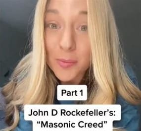 John D. Rockefeller's Masonic Creed - Watch