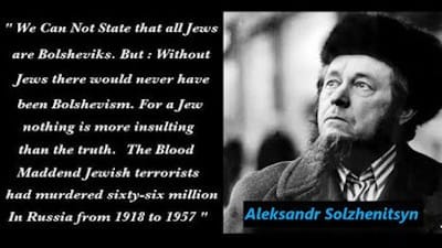 The Worst Holocaust In History - We Rarely Hear About This Bolshevik Genocide, Because The Evil Zionists Control The Press And The Media - The Bolsheviks Murdered 60+ Million Mainly Christian People - Watch