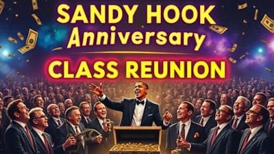 Sandy Hook Anniversary Class Reunion: Failed Actors, Successful Frauds, and Criminal Hoaxers Back in the Spotlight - Watch