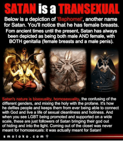 Satan Is A Transexual