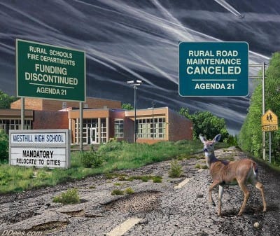 Abandoned rural areas