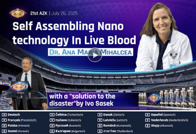 Dr. Ana Maria Mihalcea: Self Assembling Nano technology In Live Blood - with a solution to the disaster - Watch