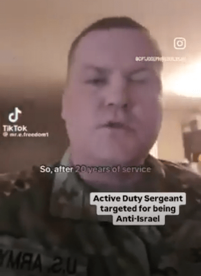 They are now going after more American soldiers for opposing israel. - Watch