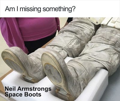 First Steps On The Moon Don't Match Neil Armstrong's Boots, NASA answers the claims
