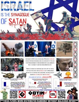 Israel Is The Synagogue Of Satan