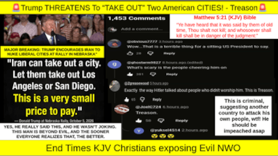 🚨Trump THREATENS To 'TAKE OUT' Two American CITIES! - Treason🚨 - Watch