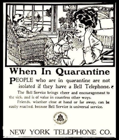 New Bell Telephone for the Spanish Flu