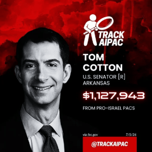 U.S. Senator Tom Cotton (Republican) for Arkansas is a TRAITOR to the United States of America!