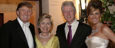 The Trumps and the Clintons