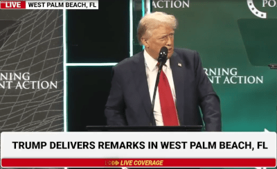 Watch Live: Donald Trump Gives Keynote Address at TPUSA Faith Summit