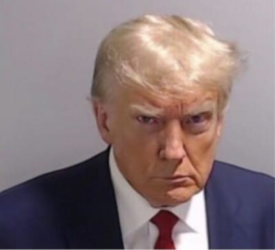 Trump arrested and released after 20 minutes on bail, surprisingly returns to Twitter and publishes his mugshot