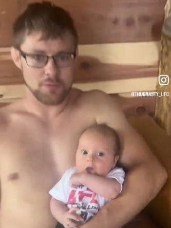 Watch: UFC Fighter Bryce Mitchell Says Won't Vaccinate Baby 'Tucker,' Will Homeschool To Avoid Him Becoming Gay Communist Satan Worshipper