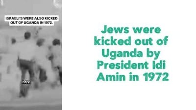 Jews were kicked out of Uganda by President Idi Amin in 1972. - Watch