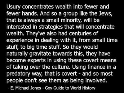 Usury concentrates wealth into fewer hands