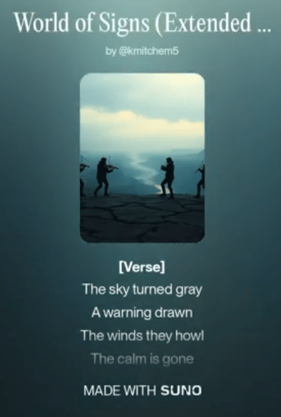 World of Signs song - Listen